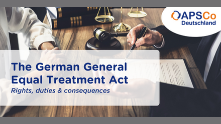 The German General Equal Treatment Act