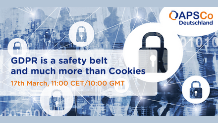 GDPR is a safety belt and much more than Cookies